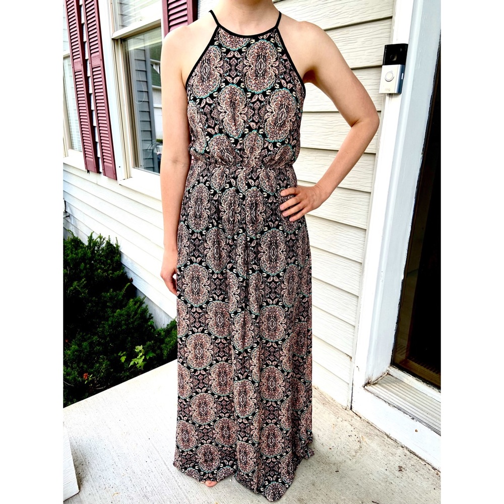 Printed Maxi Dress